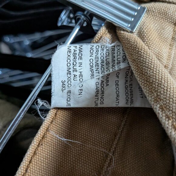 CANVAS Dickies relaxed red tab work pants - Picture 3 of 5